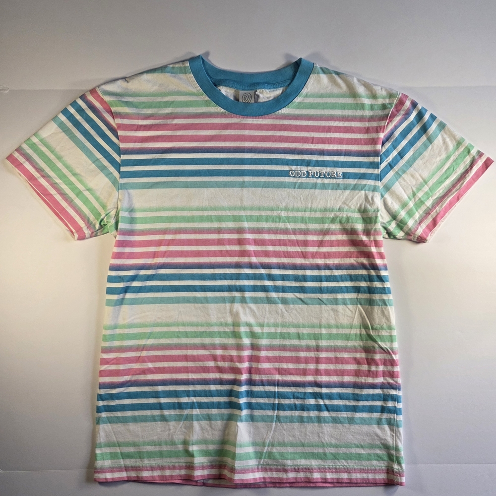 ODD FUTURE Multi Colred Striped Shirt